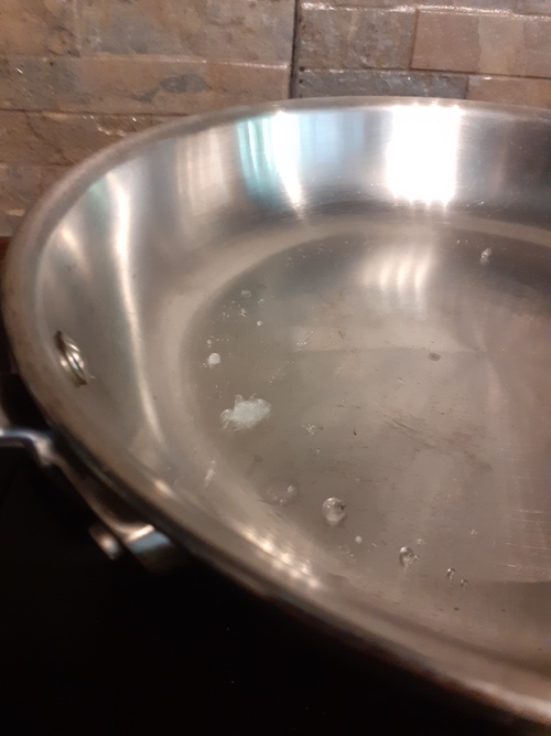 Prueba con una gota de agua